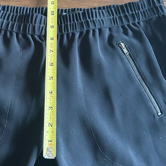 J. Crew Black Joggers Zipper Pockets Size 2 - Picture 10 of 14